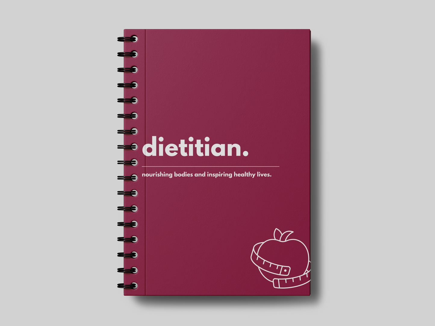 Minimal Dietitian University Planner