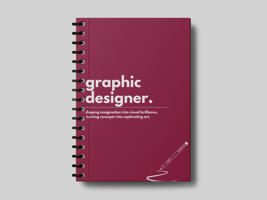 Minimal Graphic Designer University Planner