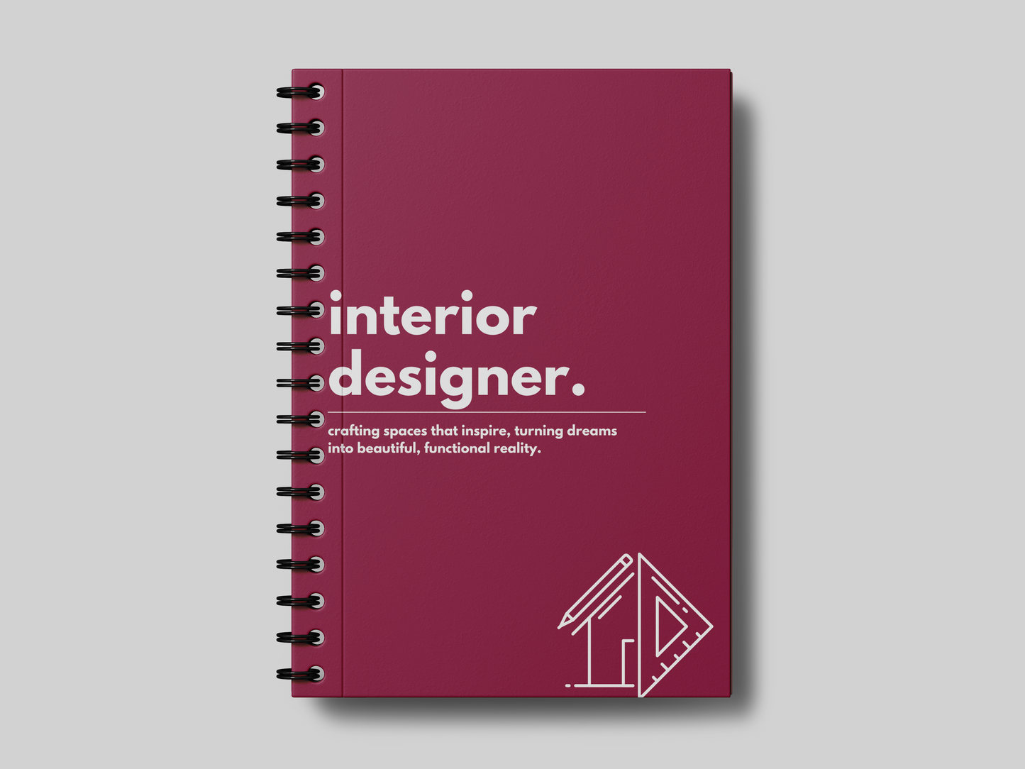 Minimal Interior Designer University Planner