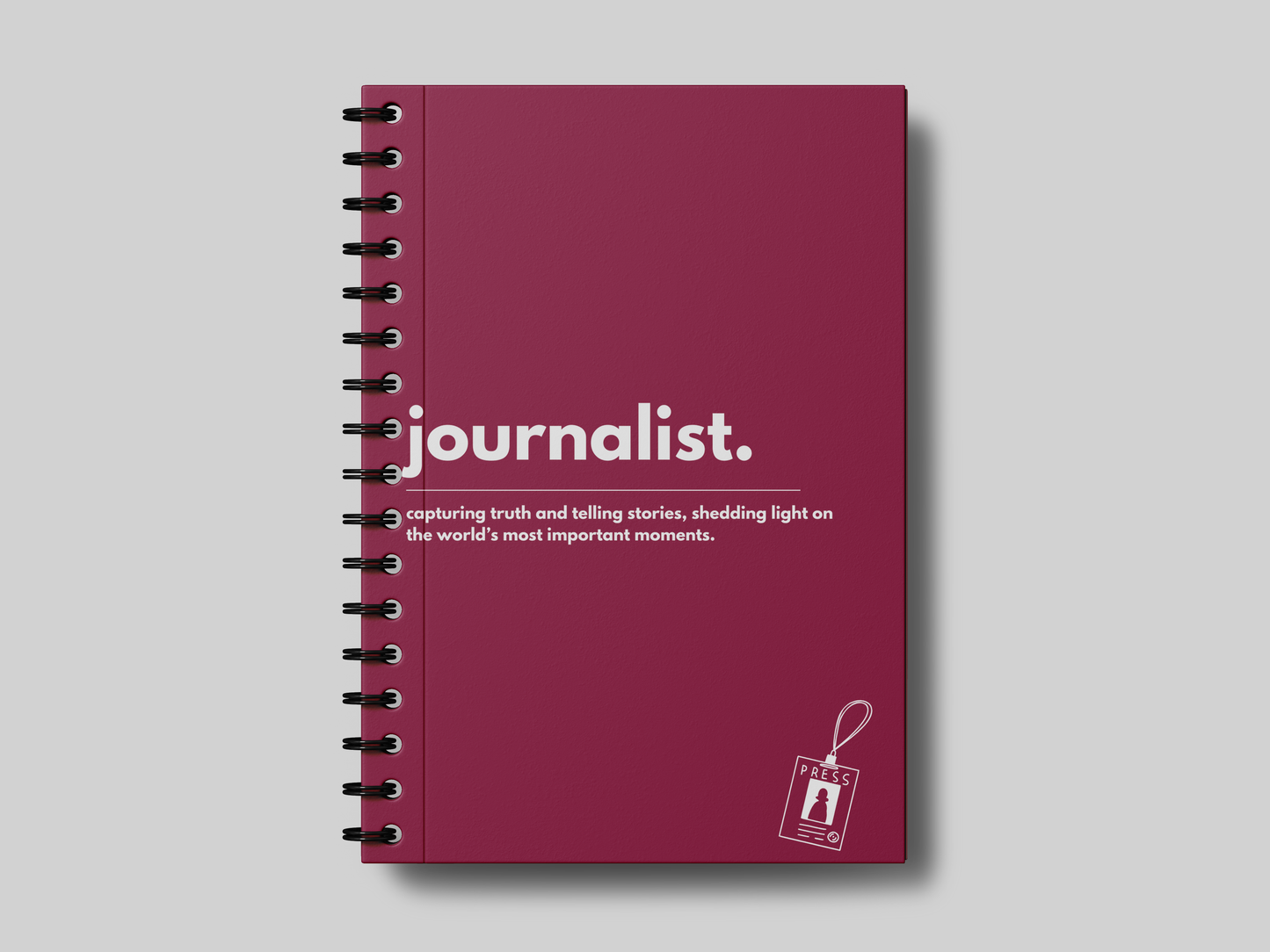 Minimal Journalist University Planner