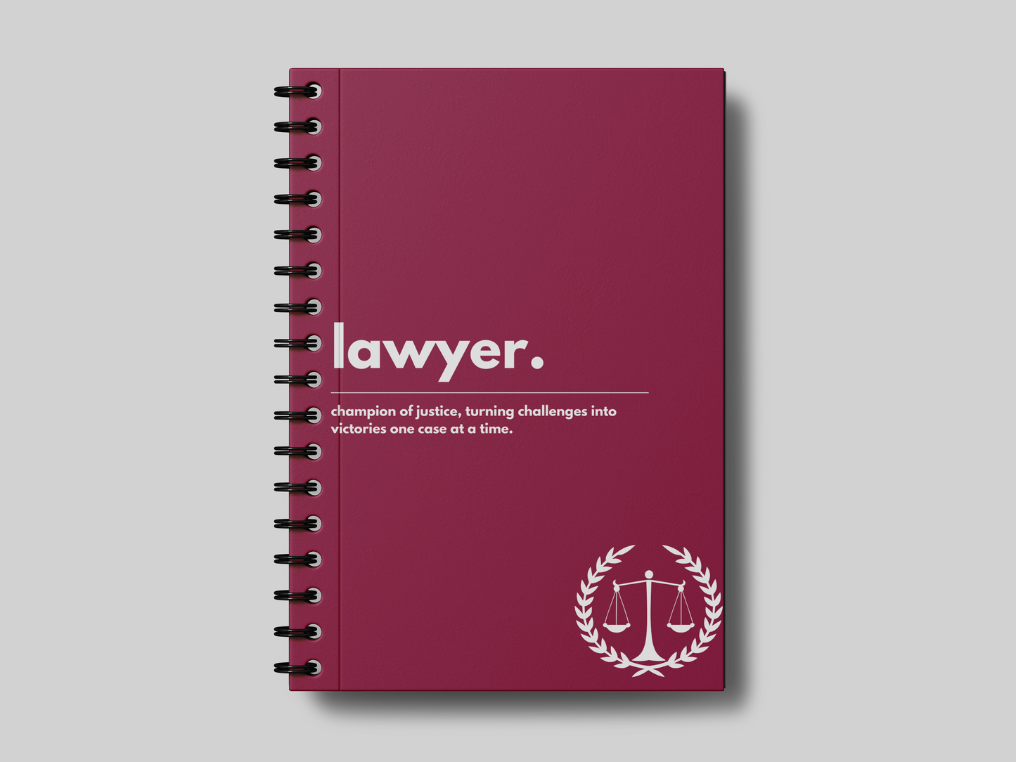 Minimal Lawyer University Planner