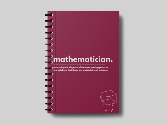 Minimal Math University Planner