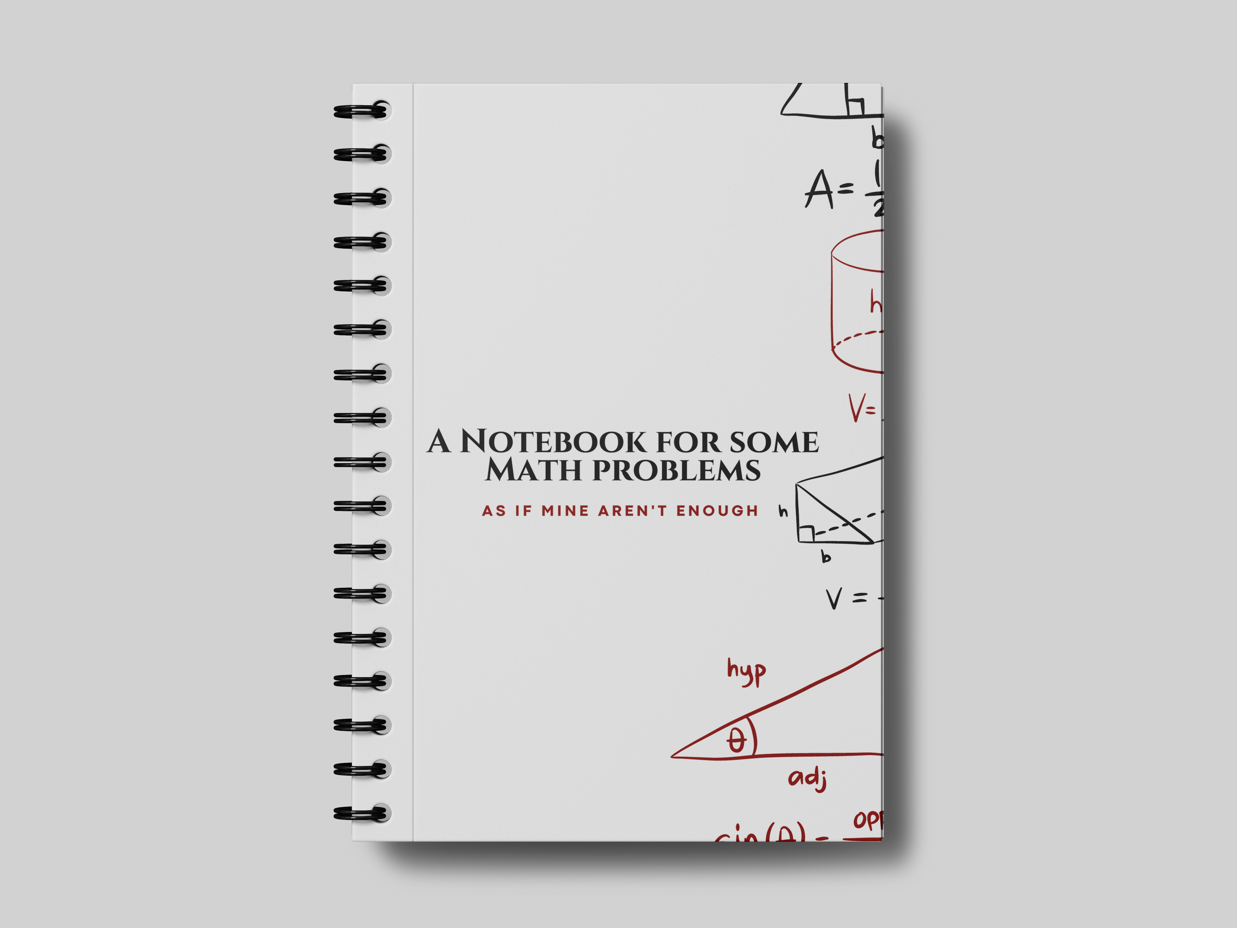 Sarcastic Math University Planner – Remember Me