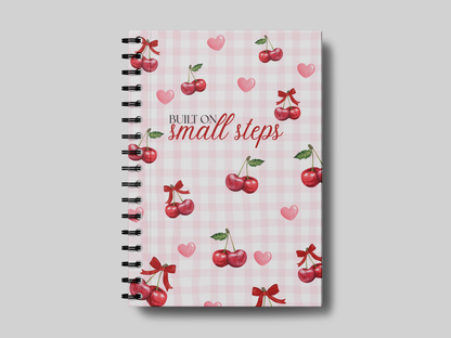 Built on Small Steps Cherry Pattern