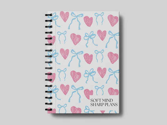 Heart Pattern Soft Mind Sharp Plan