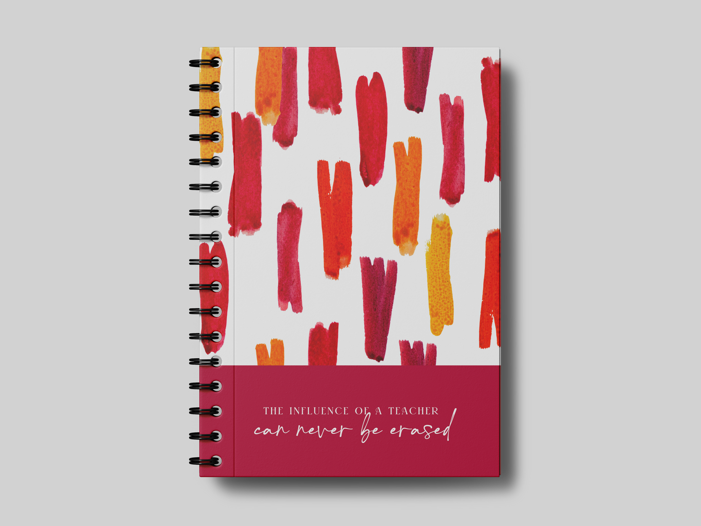 Brush Strokes Teacher Planner