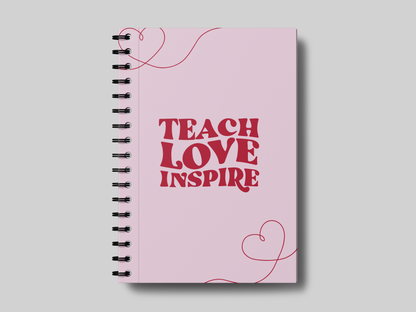 Teach, Love, Inspire Teacher Planner