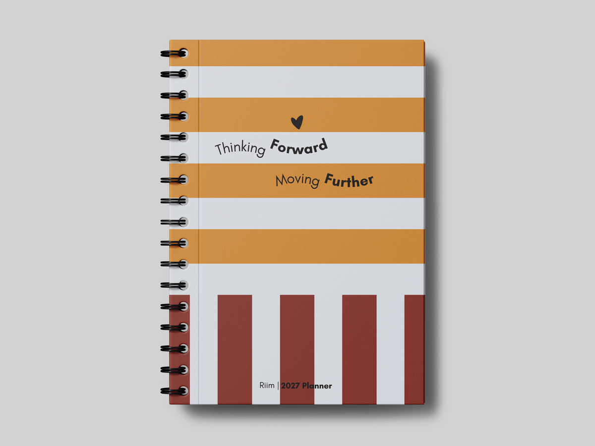 Thinking Forward Moving Further - Planner | Agenda