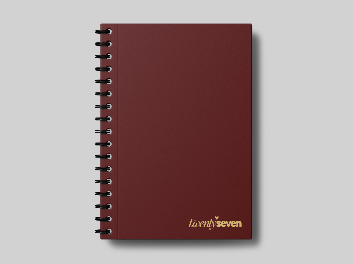 Minimal Twenty Seven Foil 1 - Planner | Agenda
