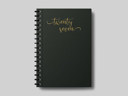 Minimal Twenty Seven Foil 3 -  Planner | Agenda