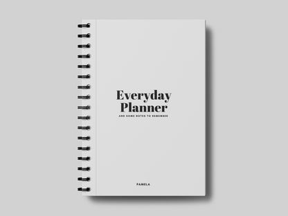 Minimal Everyday Planner