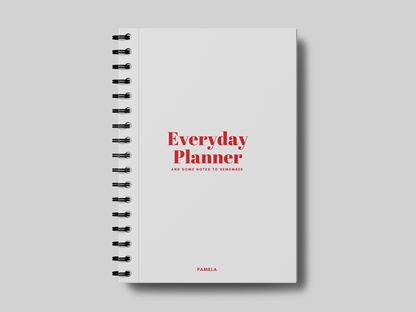 Minimal Everyday Planner