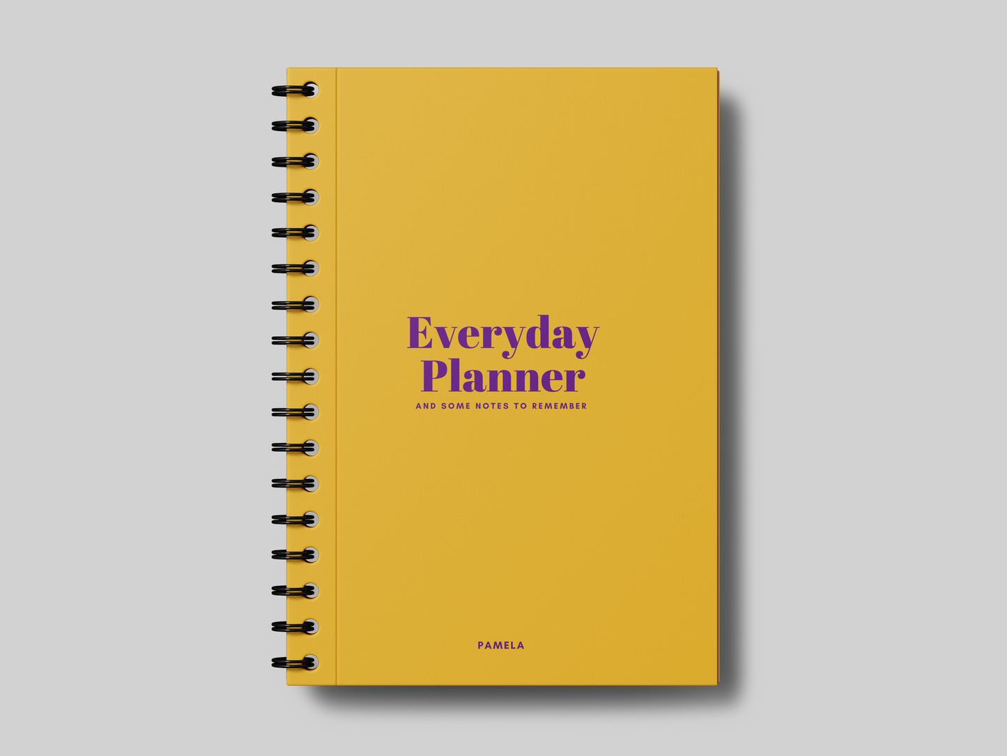 Minimal Everyday Planner